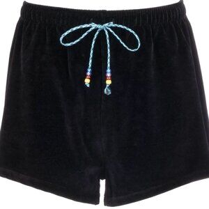 Dannijo Black Velour Shorts